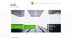 Desktop Screenshot of girihotels.com